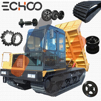 Rubber Tracked Carrier Dumper Undercarriage Parts Steel Track